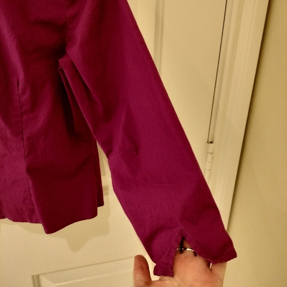 Y2k 90s Ann Taylor Women's Purple Top - Picture 3 of 7